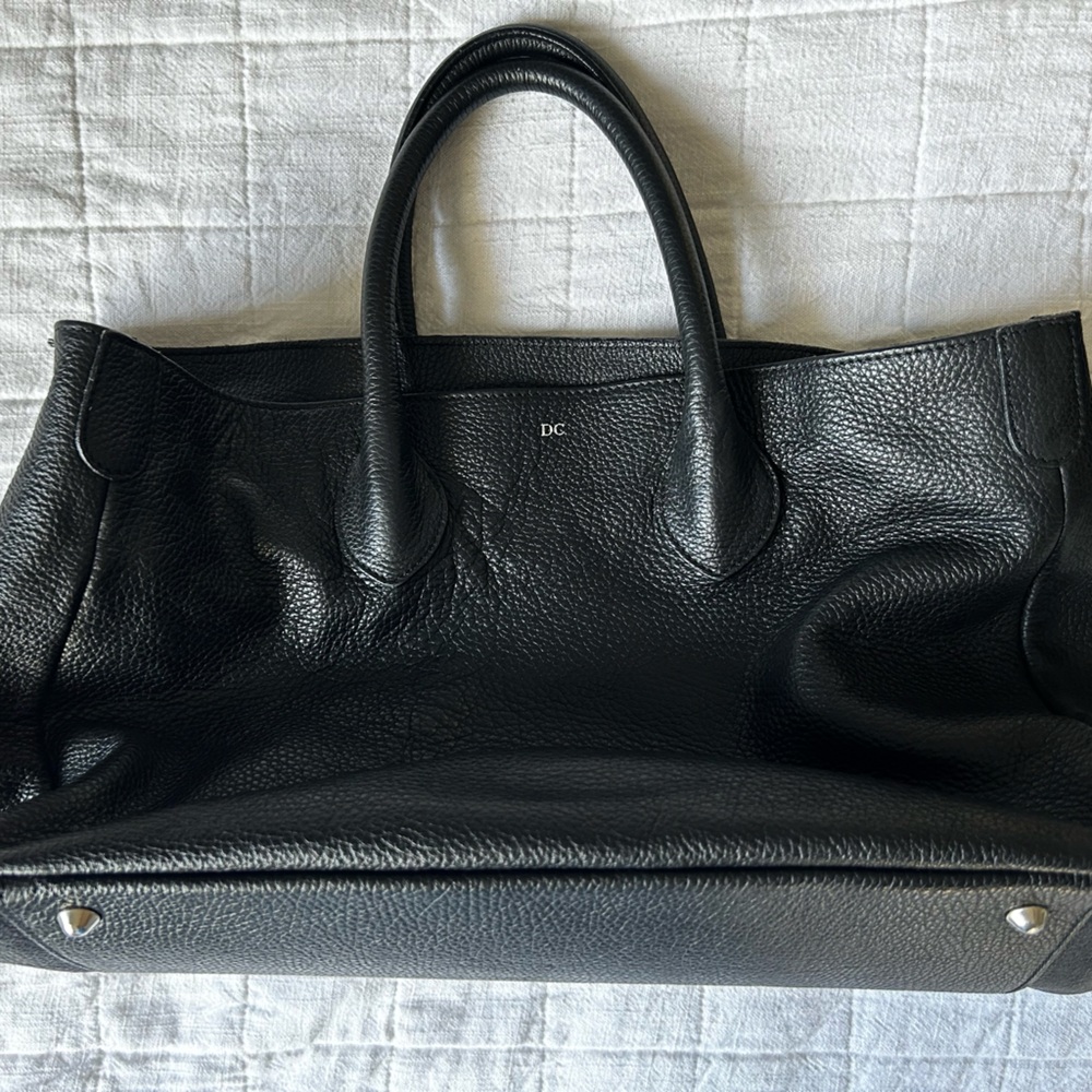 Mark & Graham Elisabeth’s Slouch Bag, black leather